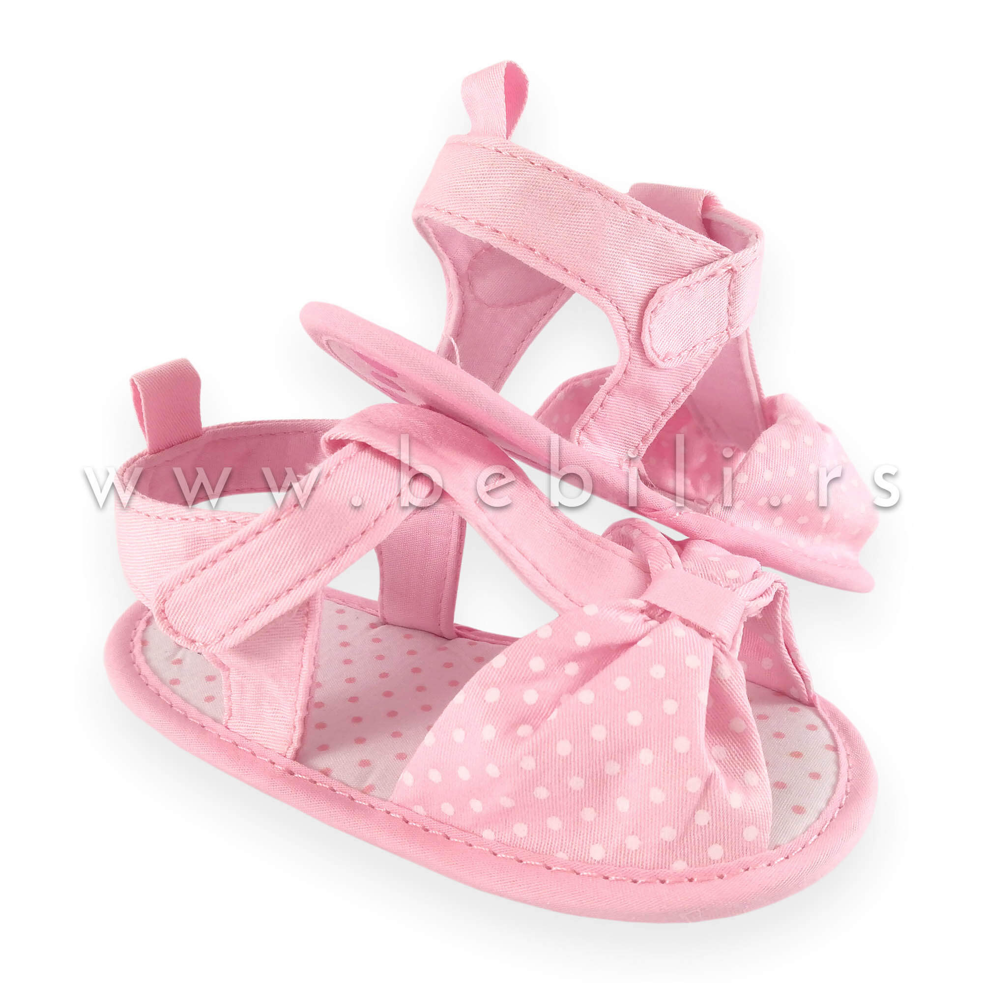 Jungle Nehodajuce Sandale Za Bebe Roze Bebili