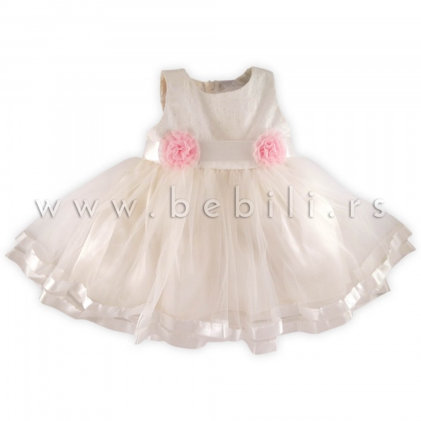 svecana-haljina-za-bebe-bela-cvetici-roze